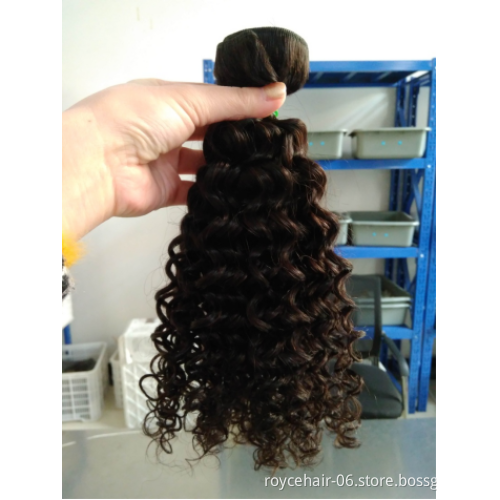 Royce Top Grade Cuticle Aligned Virgin Straight Brazilian Weave Hair Extension Raw Virgin Human hair Bundles